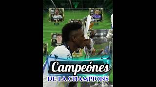 Tenemos a los campeones de la champions en #fcmobile #juegos #futbol