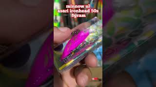 minnow ul asari #shorts #asari #minnow #ul #ultralight #ultralightfishing #casting #fishing