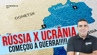 COMEÇOU A GUERRA!!!! RUSSIA INVADE UCRÃNIA E AUMENTA O TEMOR NA EUROPA!!!