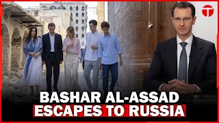 Bashar al-Assad and family given asylum in Moscow, says Russian media