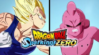 Majin Vegeta vs Kid Buu | DRAGON BALL Sparking! ZERO | No Commentary [4K]