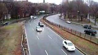 Storrow Drive overpass of highway Boston Massachusetts