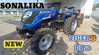 SONALIKA TRACTOR 🚜 TIGER 🐯 DI 50 NEW MODEL TRACTOR. @agriculturevehicle