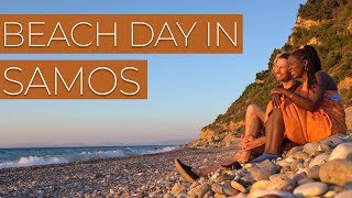 Private Beach Day in Samos Greece | Day Three (Vlog) | The Swiss Freis