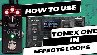 Unlock New Sounds: ToneX One in MultiFX Effects Loop!”