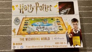 Harry Potter 4d puzzle Time lapse