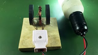 New Free Energy By Copper Wire With Magnet