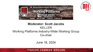 June 18, 2024 Working Platforms Webinar: Andrew Lees, Ph.D.