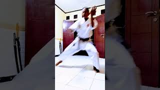 tendangan cepat kata karate #shortvideo