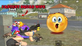 ✨😲FASTEST 1VS4 CLUTCH IN PUBG LITE ||⚡PUBG MOBILE LITE WHATSAPP STATUS #shorts