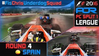 F1 2016 | AOR PC Split 1: FisChris Highlights - Round 4 - Spain