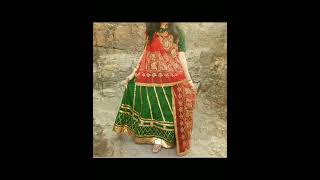 rajputi dress ideas for wedding and reception | gotapati poshak latest design | satin rajputi poshak