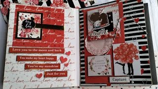 special scrapbook for valentine's day | beautiful scrapbook for husband || scrapbook for birthday