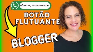 Botão FLUTUANTE de WHATSAPP no BLOGGER