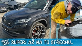 Co dělala pryskyřice v motoru?! Přehlédnutí lakované střechy sprejem na Kodiaqu RS..