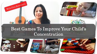 Brain games for Kids/ Improve Your Child's Concentration with these fun games/ Mom's Nest V7