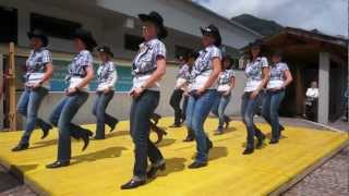 two by two line dance