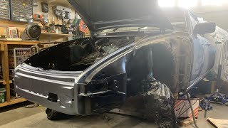 911 SC Project: Suspension pan replacement part 3