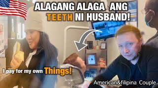 🇺🇸🇵🇭AMERICAN AND FILIPINA FLUE SHOT|PAPABEAR TEETH CHECK UP #filipinamarriedtoforeigner