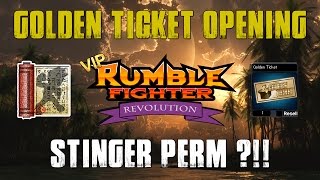 STINGER PERM?!! (Rumble Fighter Revolution)