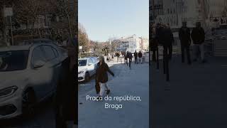 Praça da república, Braga, Portugal. #bragaportugal