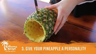 How To Carve A Pineapple Jack-O-Lantern