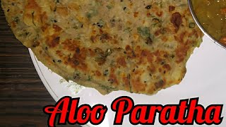 Aloo Paratha without Stuffing | পুরছাড়া আলুর পরোটা |