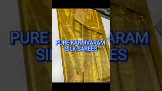 PURE KANJIVARAM SILK SAREES/WEDDING COLLECTIONS/SOFT FABRIC#silkclothing#kanjivaram#shortvideo