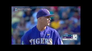 Florida vs LSU Game 1 College World Series Baseball 2017