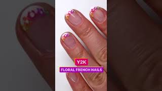 Y2K Floral French Manicure Tutorial! 🌼 🌸 karanailedit