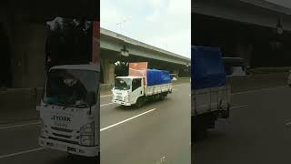 hunting truk bus kontainer di jalan tol #busmania #kontainer #trukmania #dailydriving