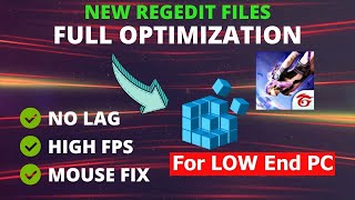 Brazilian Free Fire Players Secret Optimization Files For Lag Fix & High Fps, Mouse Fix