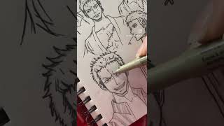 Zoro one piece doodles