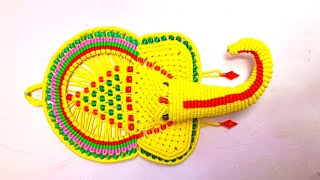 मेक्रम गणेश इस गणेश चतुर्थी पर बनाइए  कुछ नया डिजाइन | Macrame Ganesh New Design