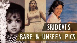 1963 - 2018 : Rare And Unseen Photos of Sridevi | Gyan Junction