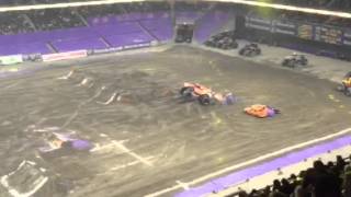 Monster Jam 2015 Friends arena