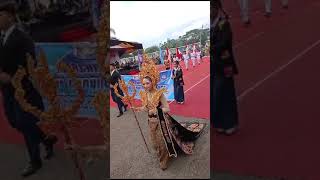 Street parade Bupati cup juara 3 kategori elektrik  senior, juara best mascot SMP 10 jember