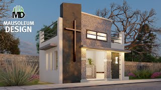 Mausoleum Design - 5x5 Lot Modern Design  - EP105