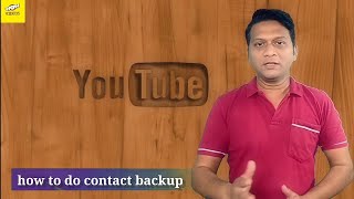 How to backup contact numbers from mobile phone l #prasad Panchal wow technical video channel.