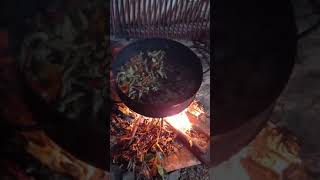 Carne, cebolla y morrón al disco (relleno para tacos)