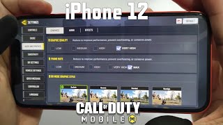 ReUpload Apple iPhone 12 - Gaming Test Call of Duty Mobile | Season 8 (2022) | Train to Nowhere