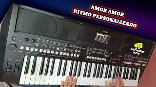 Amor amor | David Espinoza ritmo personalizado | Para Yamaha | Tienda de ritmos y samples Avofc