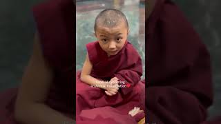 Small monk Giving an Annual Examination