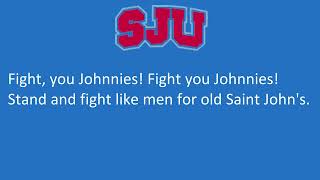 Saint John's University's (MN) Fight Song, "Johnnie Fight Song"