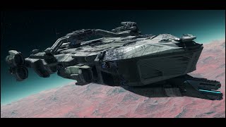 My first Stolen IDRIS ! LowFly & Fight, Star Citizen PTU 3.14