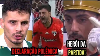 GOLEIRO RAFAEL É HERÓI DA PARTIDA E RAFAEL VEIGA DA DECLARAÇÃO POLÊMICA APÓS JOGO