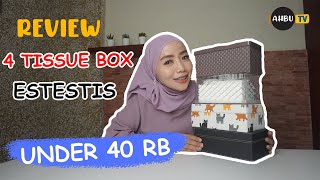 REVIEW TISU BOX KOTAK TISUE ESTETIS TERMURAH