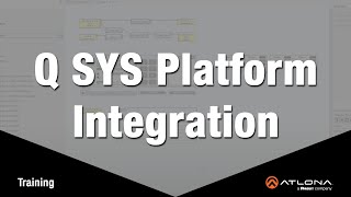 Velocity Training: Q SYS Platform Integration