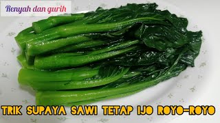 tips masak sayur tetap hijau, renyah enak bikin ketagihan!! wajib coba