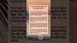 27 kinh nghiệm sống cấm có sai P1 #thv #vubasic #tranghoaivu #phattrienbanthan #learnonshorts